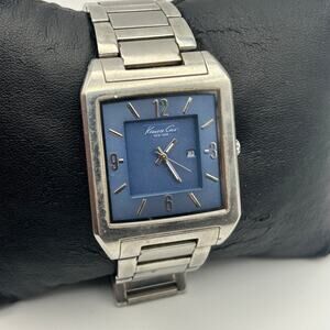Kenneth Cole New York Stainless Steel Men’s Watch Working New Battery